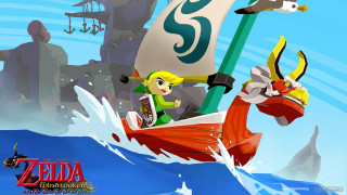 Cartoon man boat ocean dog - sots art free wallpaper