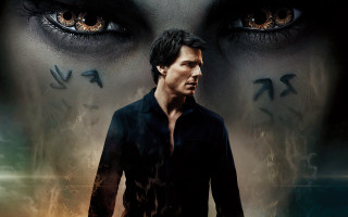 Man black shirt painted face - a face free wallpaper