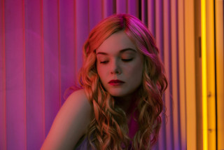 Woman blonde hair purple wall - constance gordoncumming free wallpaper