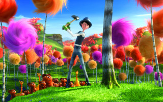 Cartoon character bottle field trees - pixar and disney animation free wallpaper