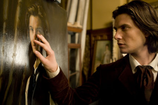 Man suit tie painting picture - pre free wallpaper