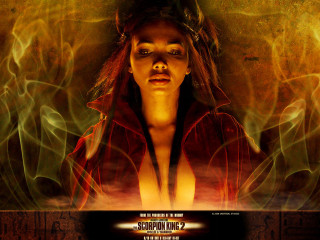 Woman red shirt red jacket 2 - a red jacket free wallpaper