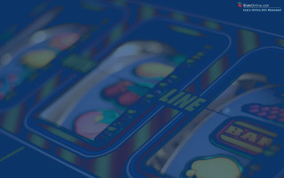 Slot machine blue background line - andries stock free wallpaper