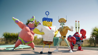 Cartoon characters street corner fence 2 - a street corner free wallpaper