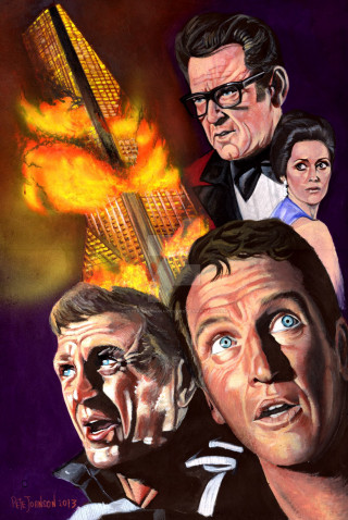 Man gun women man tie - a painting of a man free wallpaper