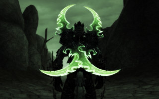 Green black demon cave green - demon free wallpaper