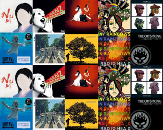 Beatles album covers artwork series - same free wallpaper