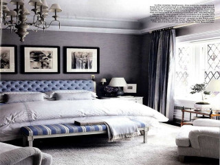 Bed chairs wall art deco - the wall above free wallpaper