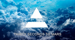 Thirty seconds mars triangle blue - a triangle free wallpaper