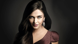 Woman long hair brown dress 2 - her head free wallpaper for desktop