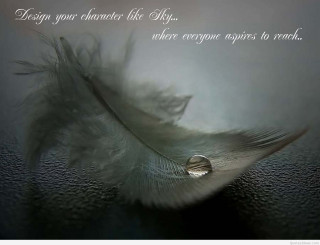 Feather quote inspiration beautiful artistic - everyone free wallpaper