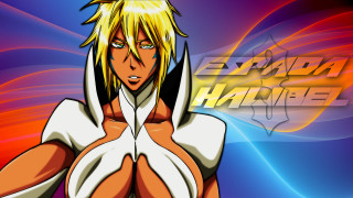 Cartoon character blonde hair white - swirl free wallpaper
