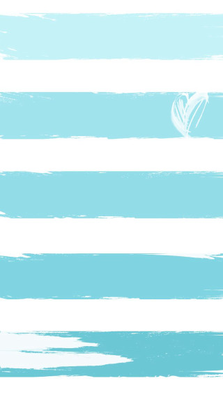 Blue white striped heart side - a white heart free wallpaper