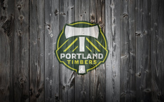 Wooden fence portland timbers sign - a wooden fence free wallpaper