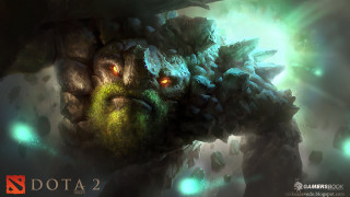 Glowing eyes green creature digital - digital free wallpaper for desktop