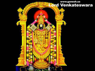 Venkateswara statue black background white - divinity free wallpaper