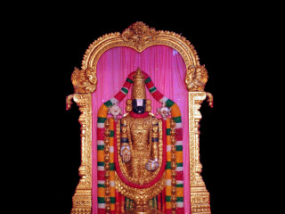 Statue god pink gold frame - sculpture free wallpaper
