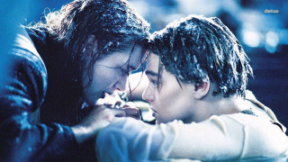 Couple nose touch blurry background - movie scene free wallpaper