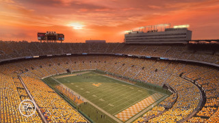 Stadium football field sunset people - the game free wallpaper