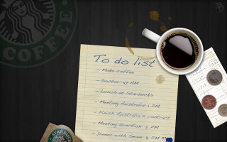 Note coffee notepad list next - a note free wallpaper
