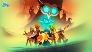 Cartoon characters alien object glowing 2 - a group of cartoon characters free wallpaper