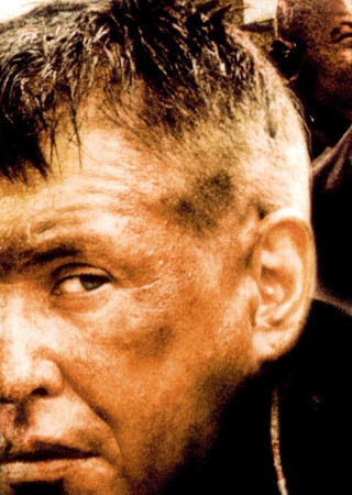 Mohawk man staring distance black - a mohawk free wallpaper