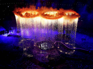 Stage lights fireworks display colorful - cornelia parker free wallpaper