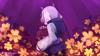 Cat field flowers paws ground - temporary free wallpaper