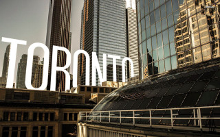 Toronto city skyline skyscrapers train - skyscraper free wallpaper