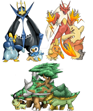 Pokemon characters group image illustration - this picture free wallpaper