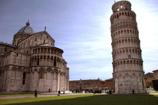 Large building tower clock people - a tower and a clock free wallpaper