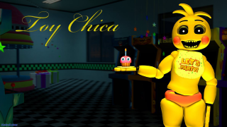 Yellow toy candle checkered floor - chica macnab free wallpaper