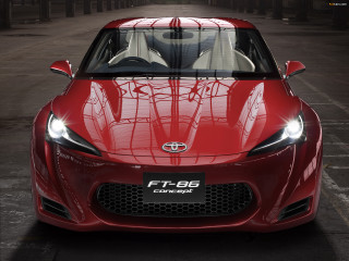 Red sports car hood up 4 - a parking lot free wallpaper