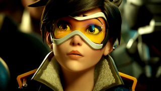 Close up person mask jacket - a yellow eye free wallpaper