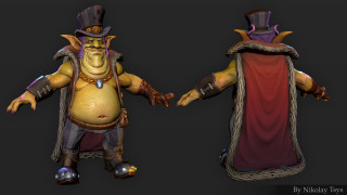 Top hat character cane brom - another character free wallpaper