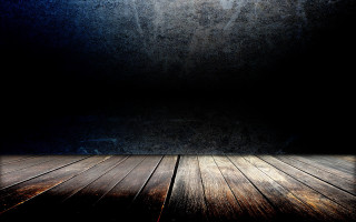 Dark room wooden floor light - the room free wallpaper