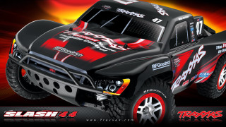 Truck red black graphics body - a truck free wallpaper