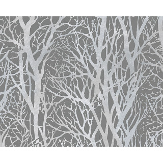 Large tree gray background white - many free wallpaper