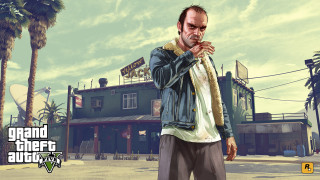 Man building cigarette scarf standing - american realism free wallpaper