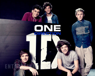 One direction poster four boys - a picture together free wallpaper