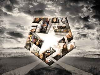 Star road photos people sky - abstract illusionism free wallpaper