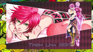 Pink hair girl checkered background - brian thomas free wallpaper