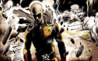 Man yellow black fire smoke 3 - outfit free wallpaper