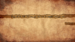 Quote on paper image 2 - a piece of paper free wallpaper