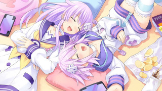 Anime couple bed cellphone wallet - their other hand free wallpaper