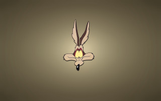 Cartoon character bird head bird - a yellow light free wallpaper