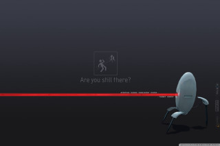 Chair red light man walking - a computer free wallpaper