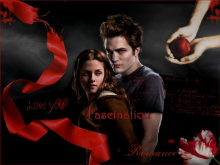 Couple red ribbon rose background - romantic free wallpaper