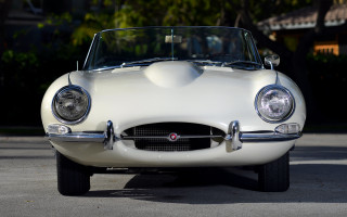 White sports car parking lot 39 - the background and a building in the background free wallpaper