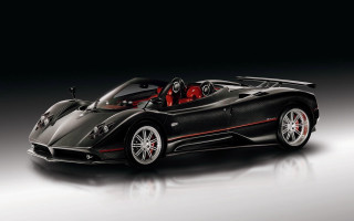 Black sports car red seats - spectacular free wallpaper